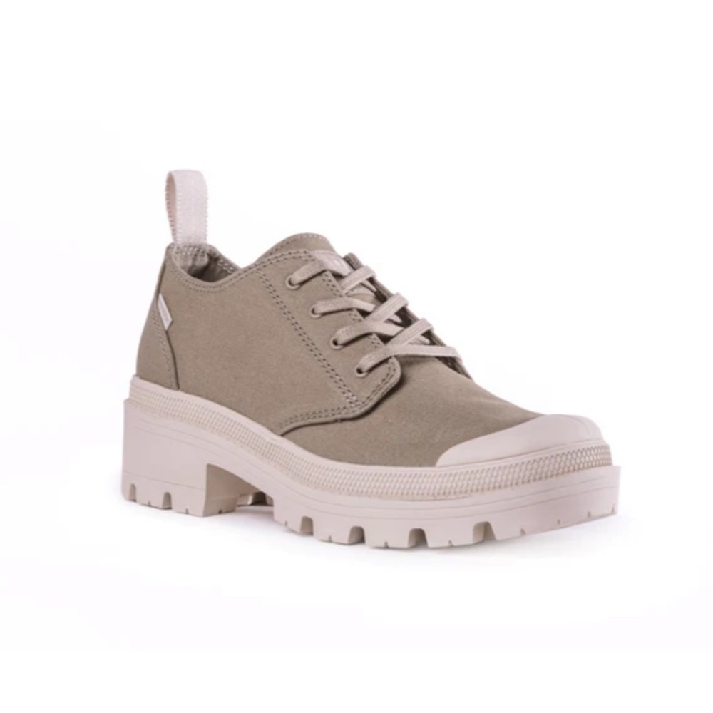 Palladium ‘Pallabase Twill LO’ Boots - Dune
